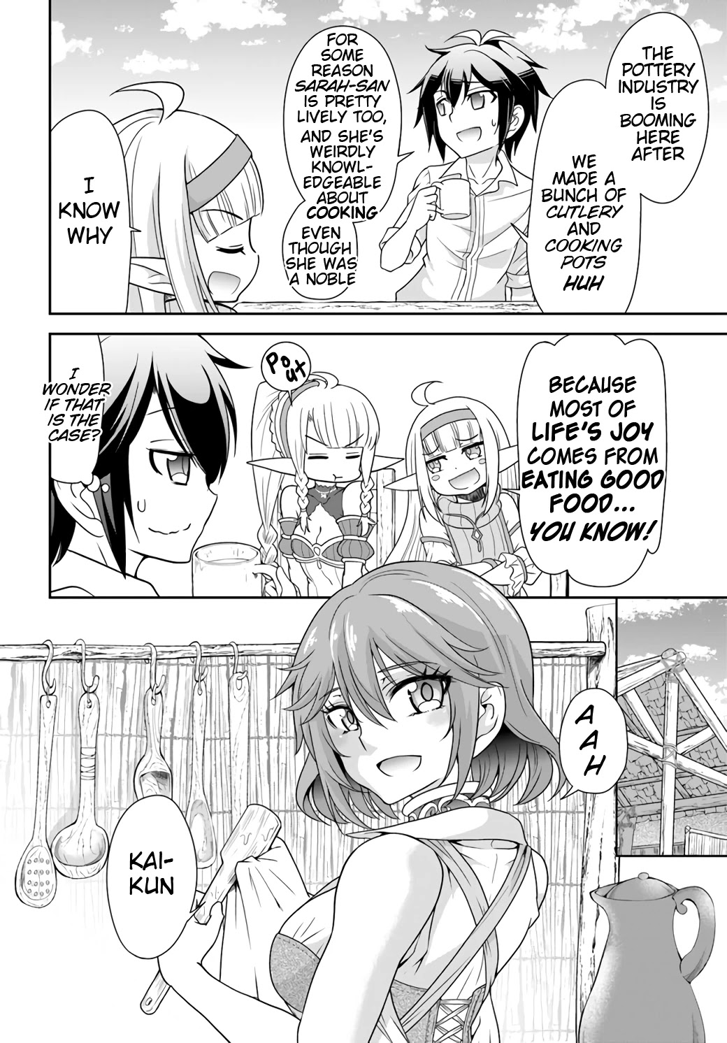 With Single Palm Founding a Pioneering Village a in Another World - Live With The Married Girls in Uninhabited Island Life ~ Chapter 19 page 7 - Chapter 19: The First Step