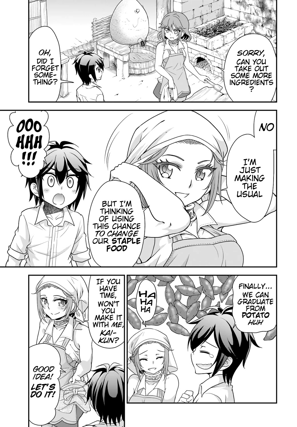 With Single Palm Founding a Pioneering Village a in Another World - Live With The Married Girls in Uninhabited Island Life ~ Chapter 19 page 8 - Chapter 19: The First Step