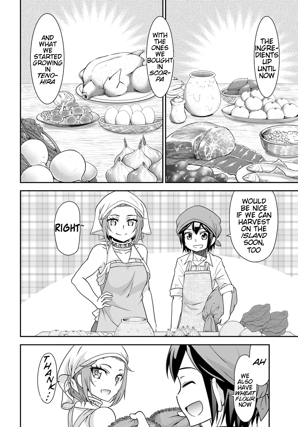 With Single Palm Founding a Pioneering Village a in Another World - Live With The Married Girls in Uninhabited Island Life ~ Chapter 19 page 9 - Chapter 19: The First Step
