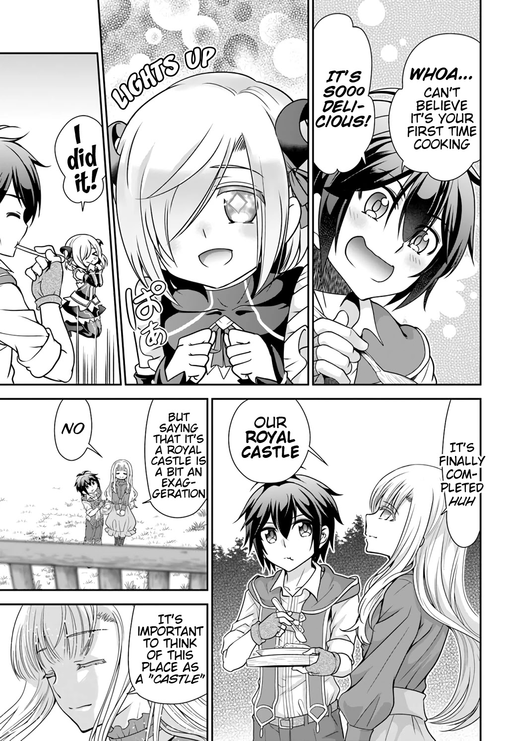 With Single Palm Founding a Pioneering Village a in Another World - Live With The Married Girls in Uninhabited Island Life ~ Chapter 20 page 14 - Chapter 20: Closing In...