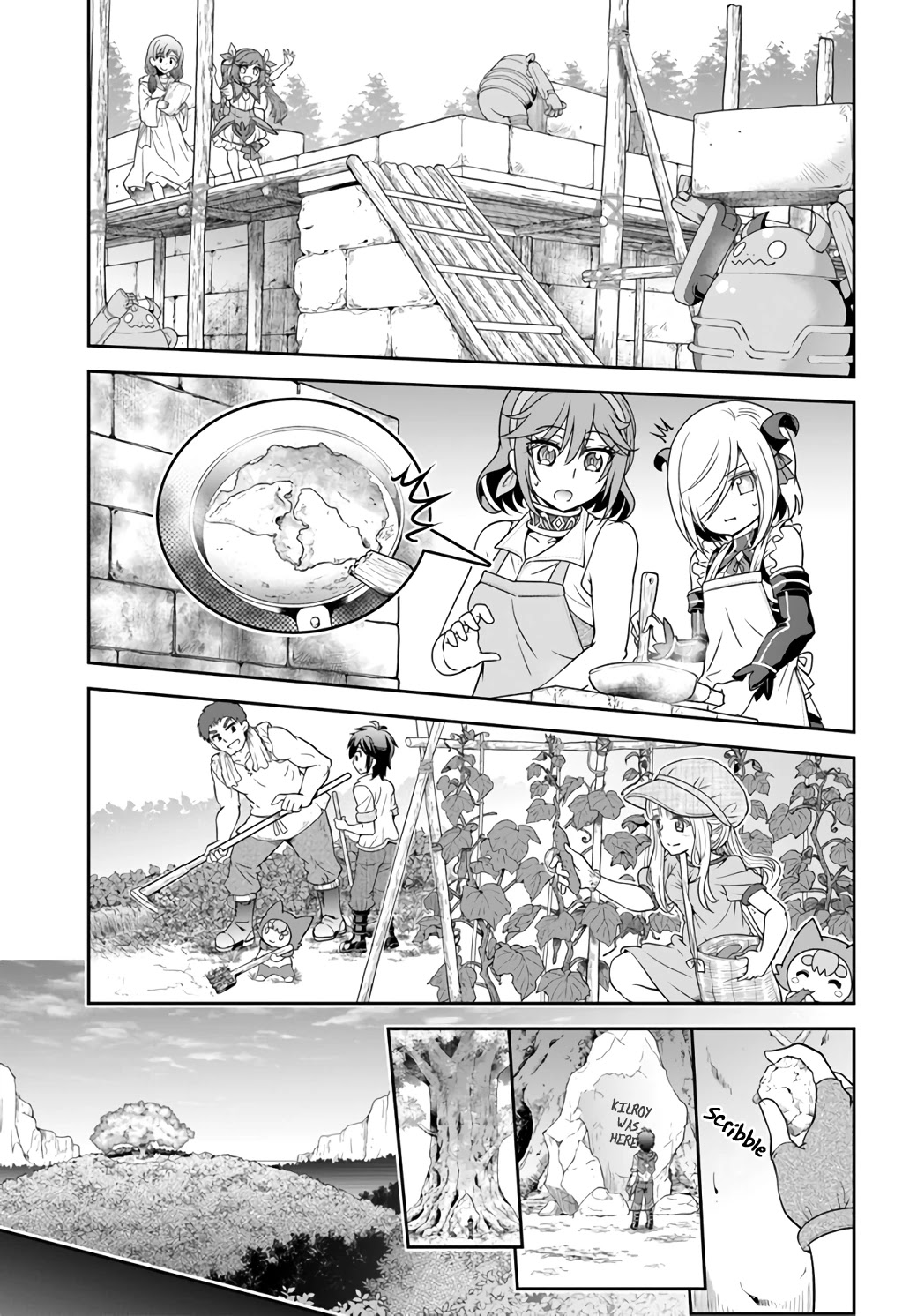With Single Palm Founding a Pioneering Village a in Another World - Live With The Married Girls in Uninhabited Island Life ~ Chapter 20 page 9 - Chapter 20: Closing In...