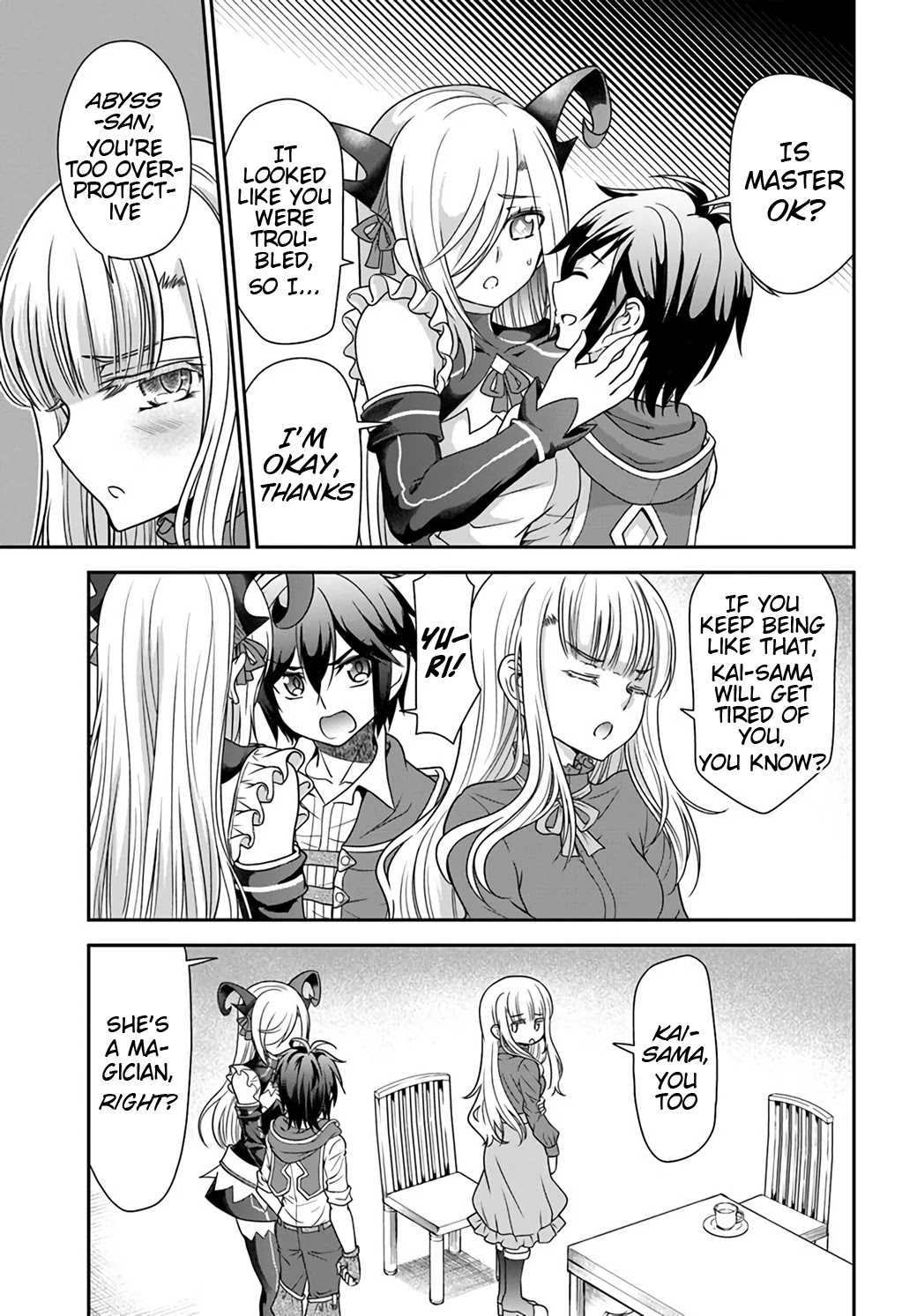 With Single Palm Founding a Pioneering Village a in Another World - Live With The Married Girls in Uninhabited Island Life ~ Chapter 21 page 17 - Chapter 21: Protecting Dear Family