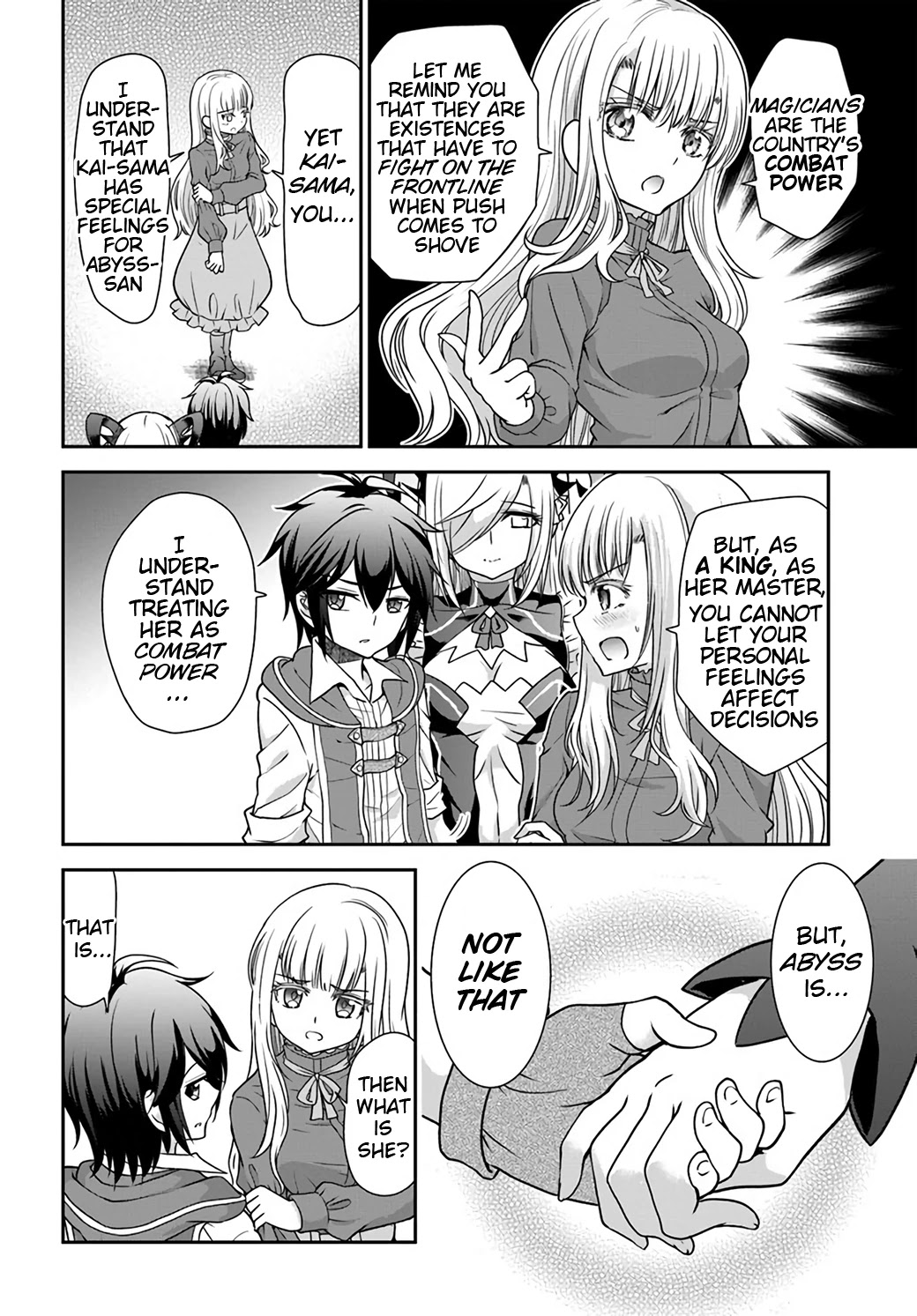 With Single Palm Founding a Pioneering Village a in Another World - Live With The Married Girls in Uninhabited Island Life ~ Chapter 21 page 18 - Chapter 21: Protecting Dear Family