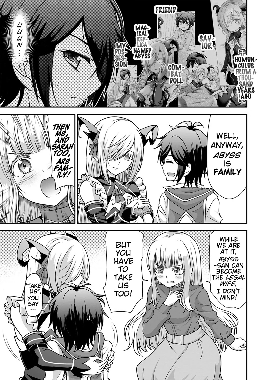 With Single Palm Founding a Pioneering Village a in Another World - Live With The Married Girls in Uninhabited Island Life ~ Chapter 21 page 19 - Chapter 21: Protecting Dear Family