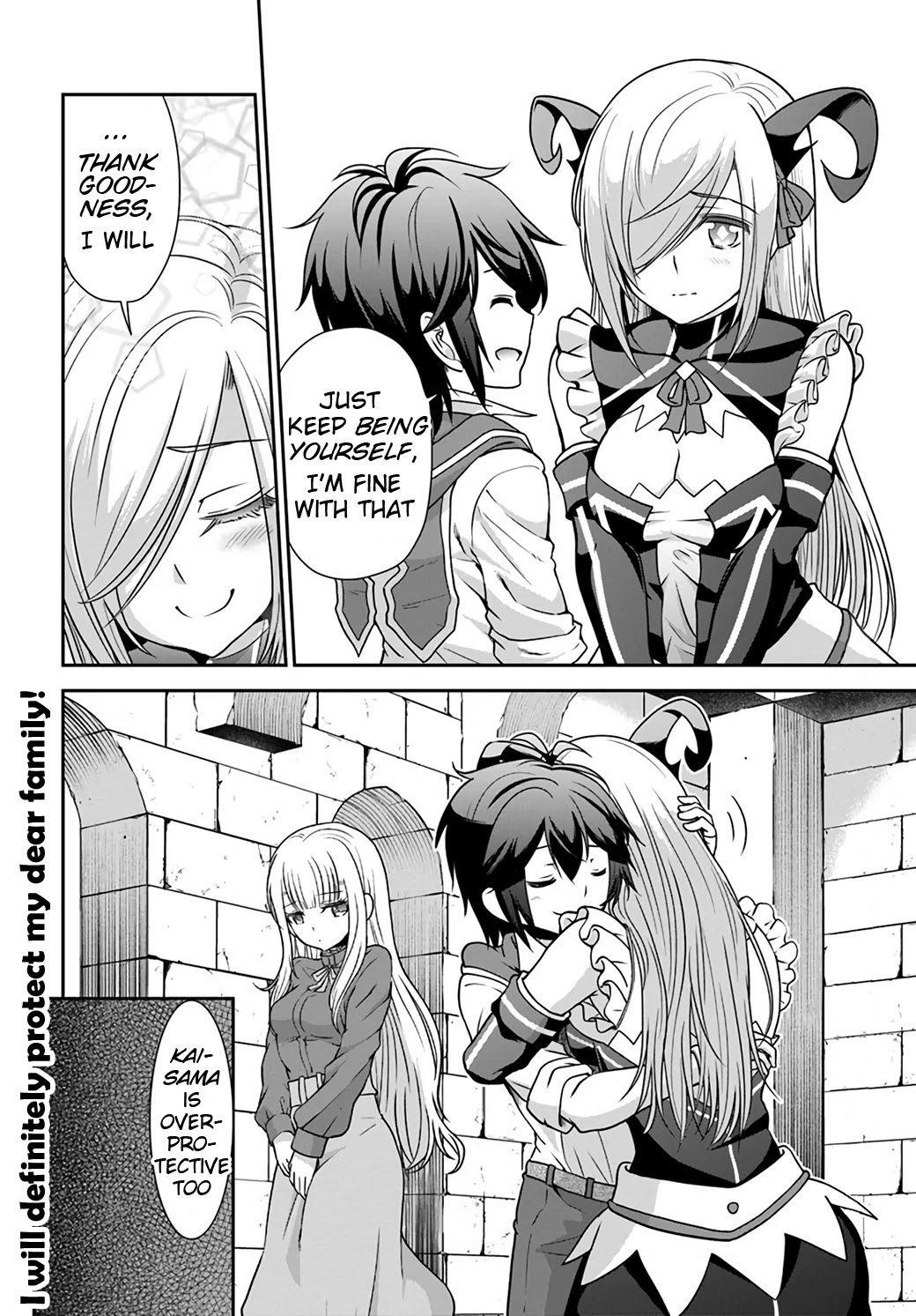 With Single Palm Founding a Pioneering Village a in Another World - Live With The Married Girls in Uninhabited Island Life ~ Chapter 21 page 22 - Chapter 21: Protecting Dear Family