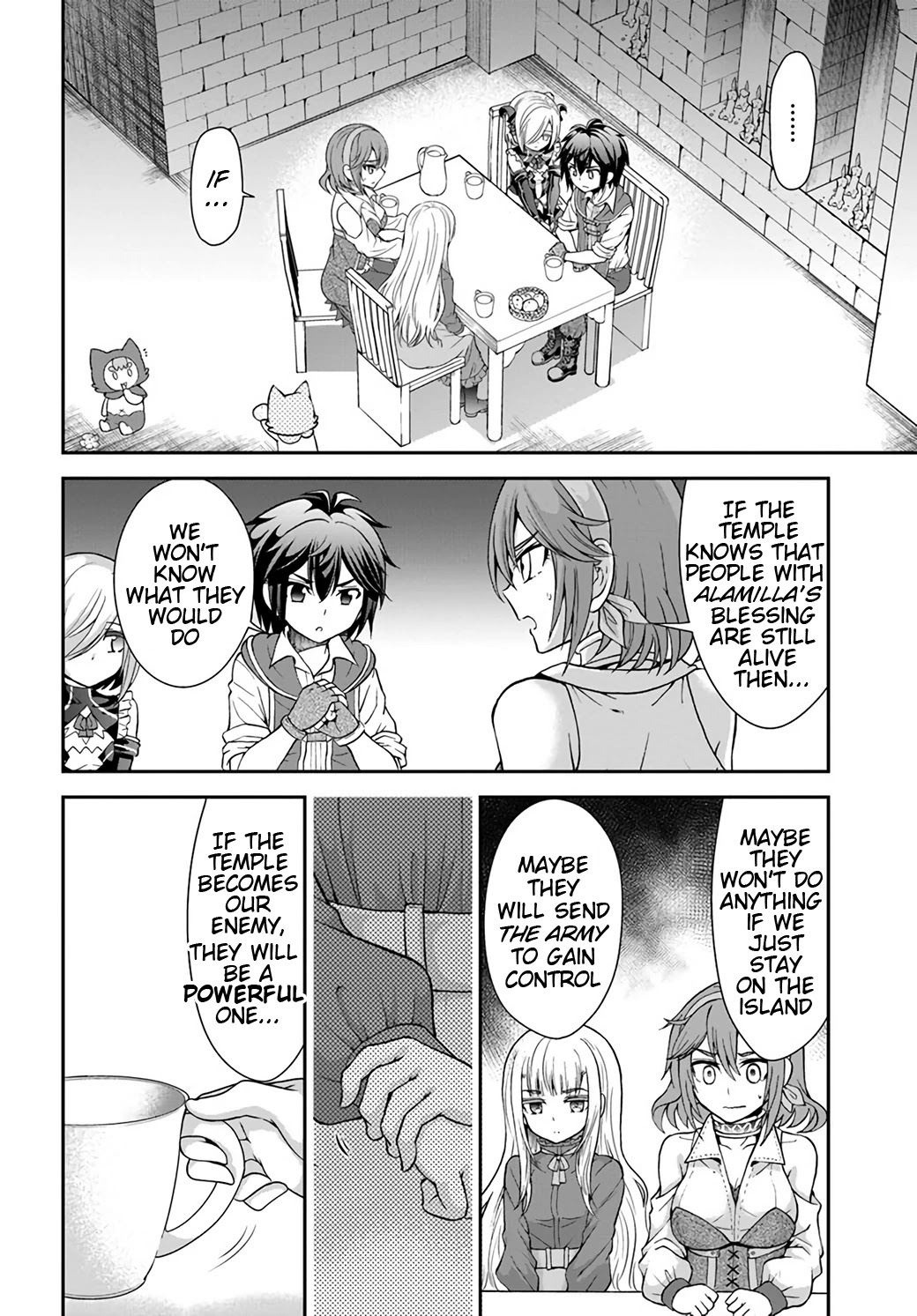 With Single Palm Founding a Pioneering Village a in Another World - Live With The Married Girls in Uninhabited Island Life ~ Chapter 22 page 14 - Chapter 22: The Farley Religion