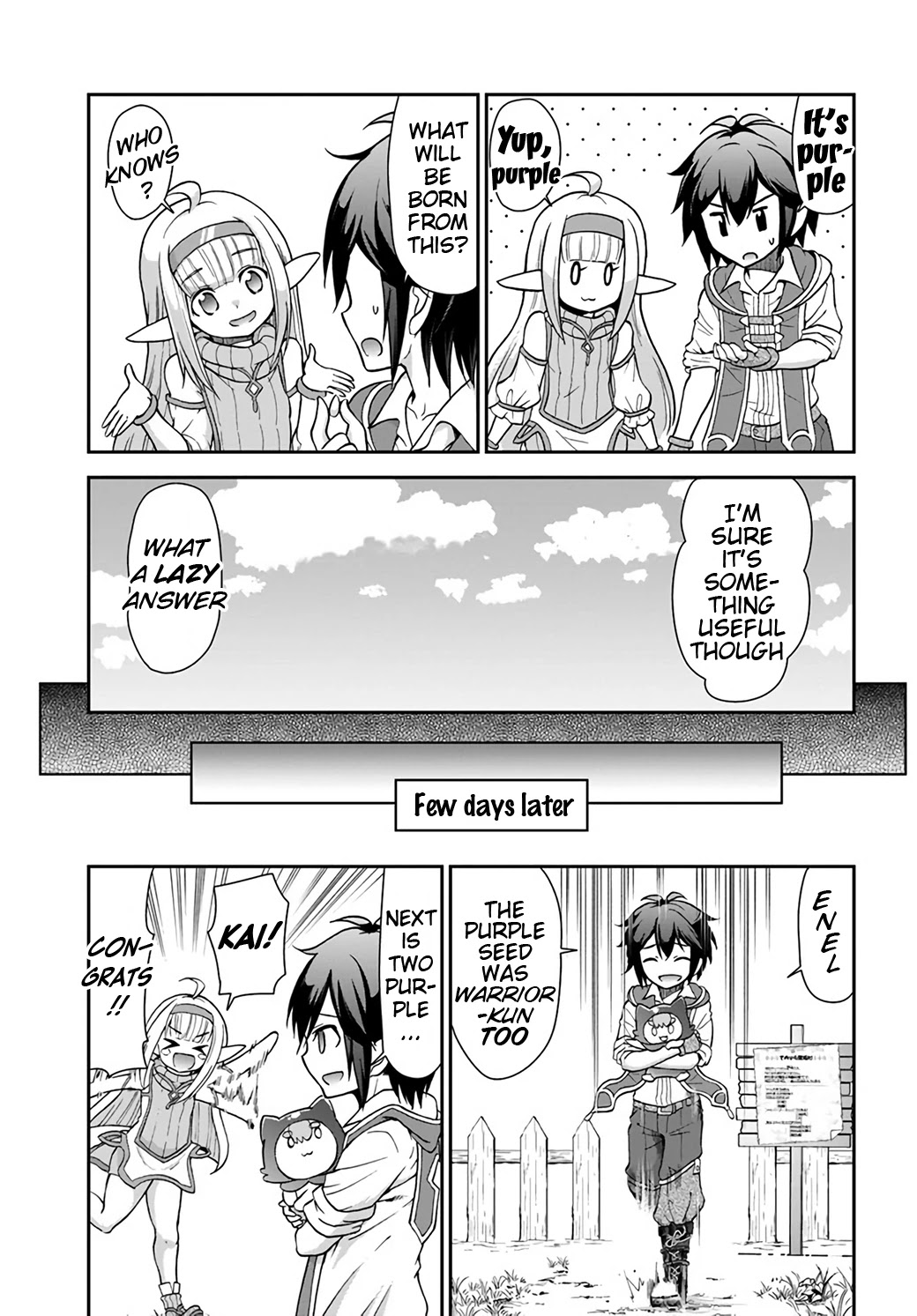 With Single Palm Founding a Pioneering Village a in Another World - Live With The Married Girls in Uninhabited Island Life ~ Chapter 22 page 23 - Chapter 22: The Farley Religion