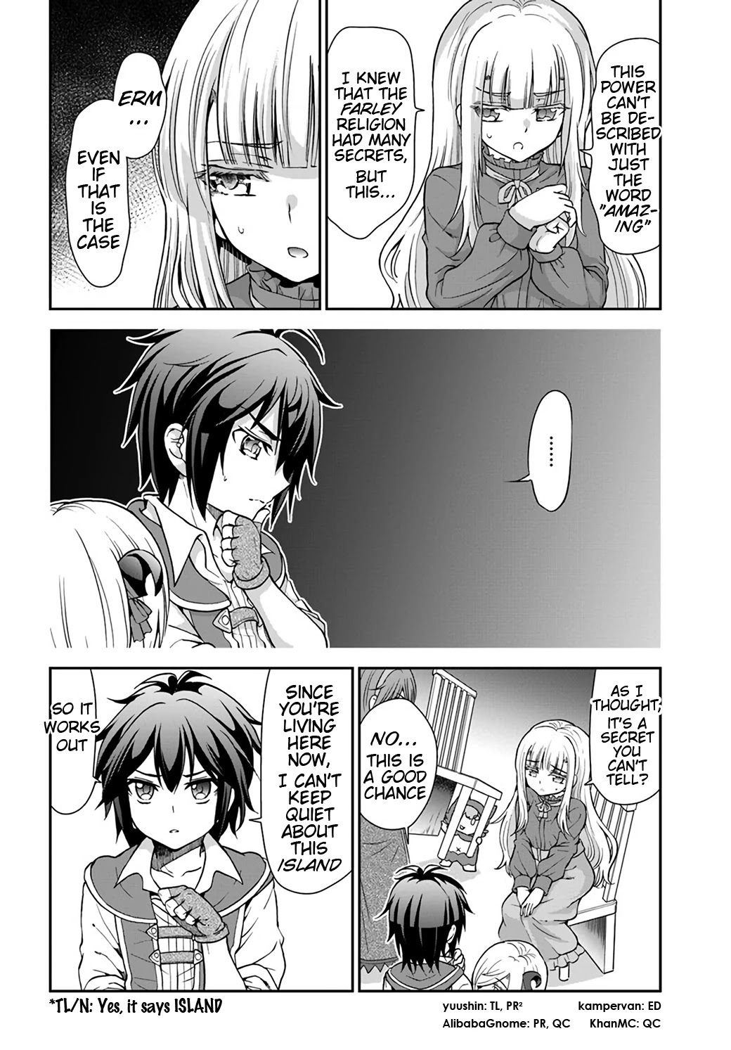 With Single Palm Founding a Pioneering Village a in Another World - Live With The Married Girls in Uninhabited Island Life ~ Chapter 22 page 4 - Chapter 22: The Farley Religion