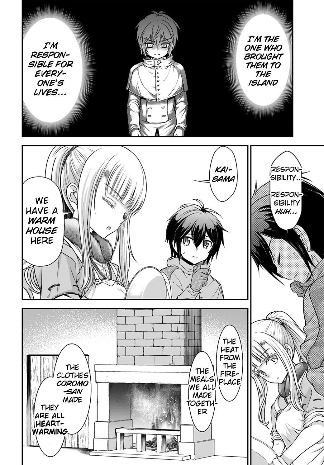 With Single Palm Founding a Pioneering Village a in Another World - Live With The Married Girls in Uninhabited Island Life ~ Chapter 24 page 10 - Chapter 24: Winter is Coming