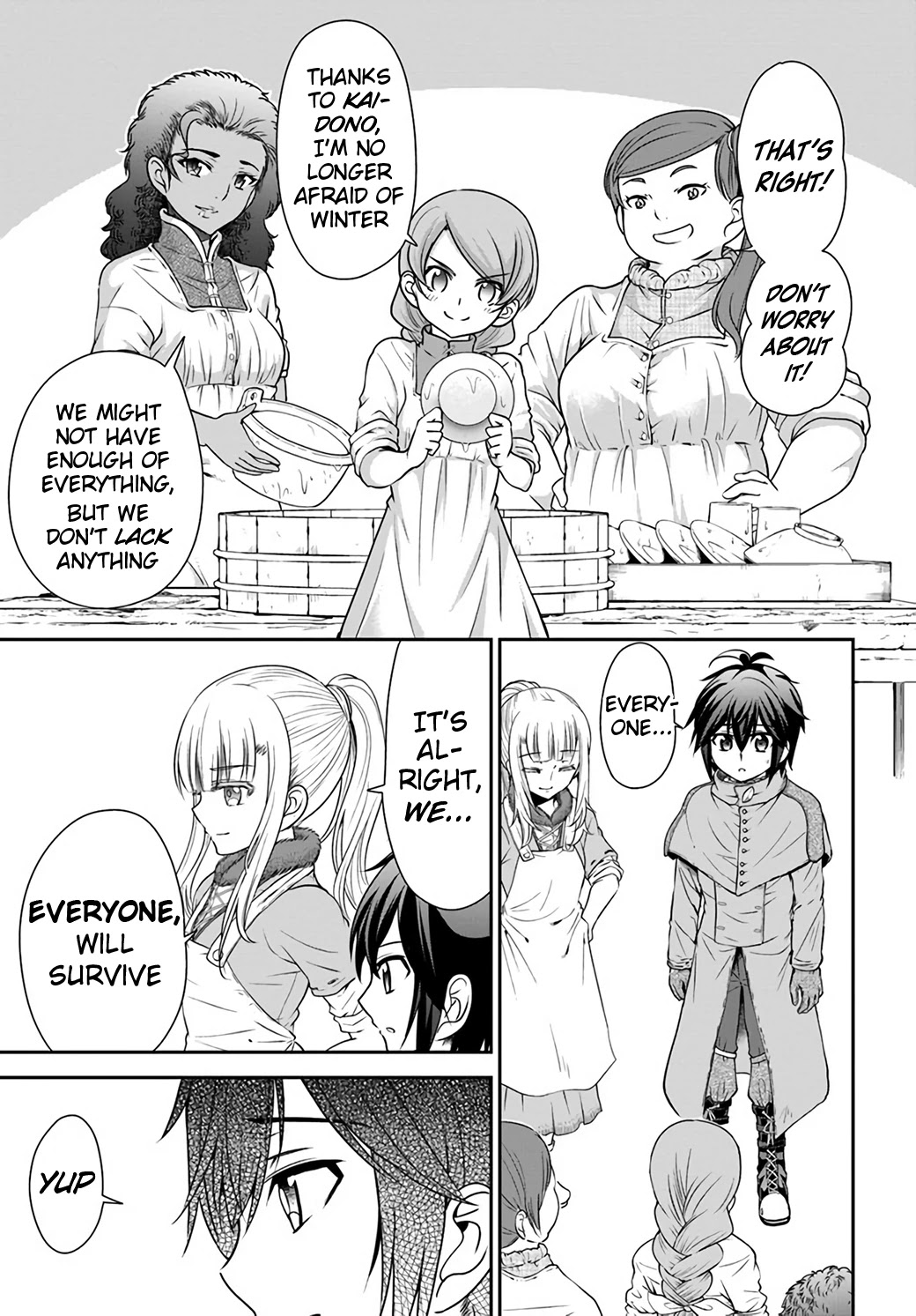 With Single Palm Founding a Pioneering Village a in Another World - Live With The Married Girls in Uninhabited Island Life ~ Chapter 24 page 11 - Chapter 24: Winter is Coming