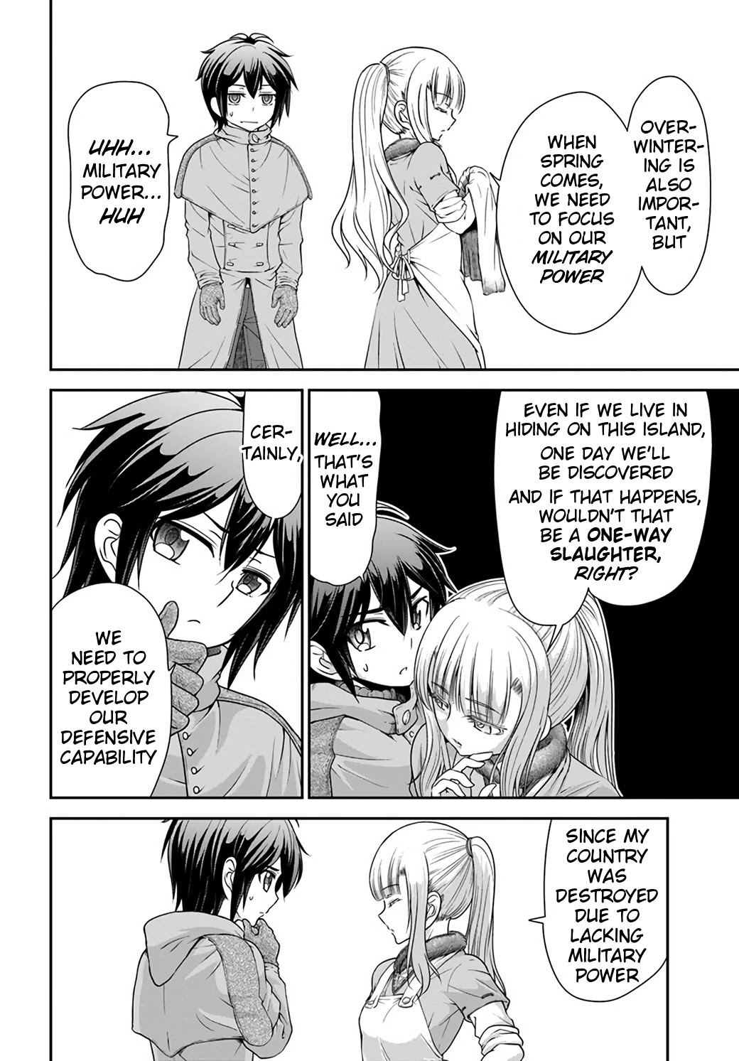 With Single Palm Founding a Pioneering Village a in Another World - Live With The Married Girls in Uninhabited Island Life ~ Chapter 24 page 12 - Chapter 24: Winter is Coming