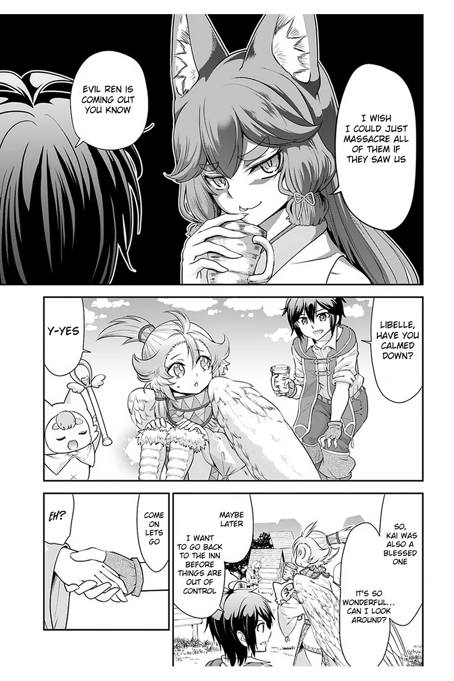 With Single Palm Founding a Pioneering Village a in Another World - Live With The Married Girls in Uninhabited Island Life ~ Chapter 28 page 11 - Chapter 28