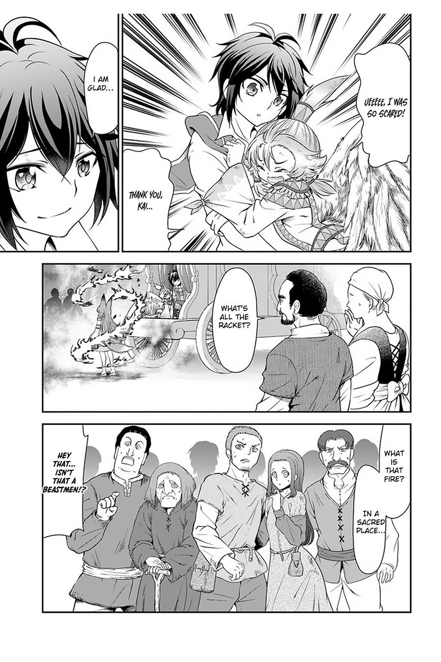 With Single Palm Founding a Pioneering Village a in Another World - Live With The Married Girls in Uninhabited Island Life ~ Chapter 28 page 4 - Chapter 28