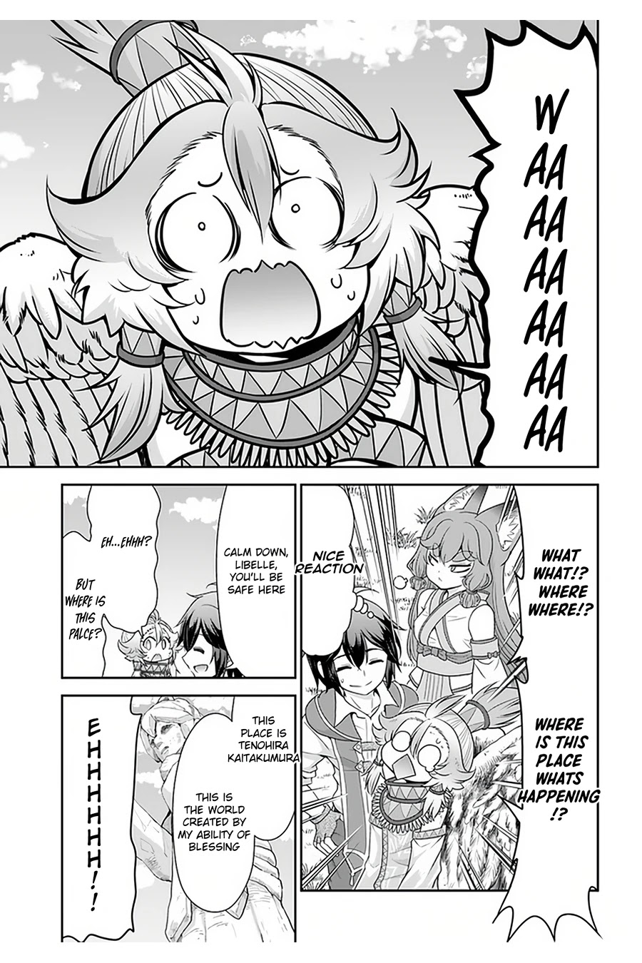 With Single Palm Founding a Pioneering Village a in Another World - Live With The Married Girls in Uninhabited Island Life ~ Chapter 28 page 9 - Chapter 28