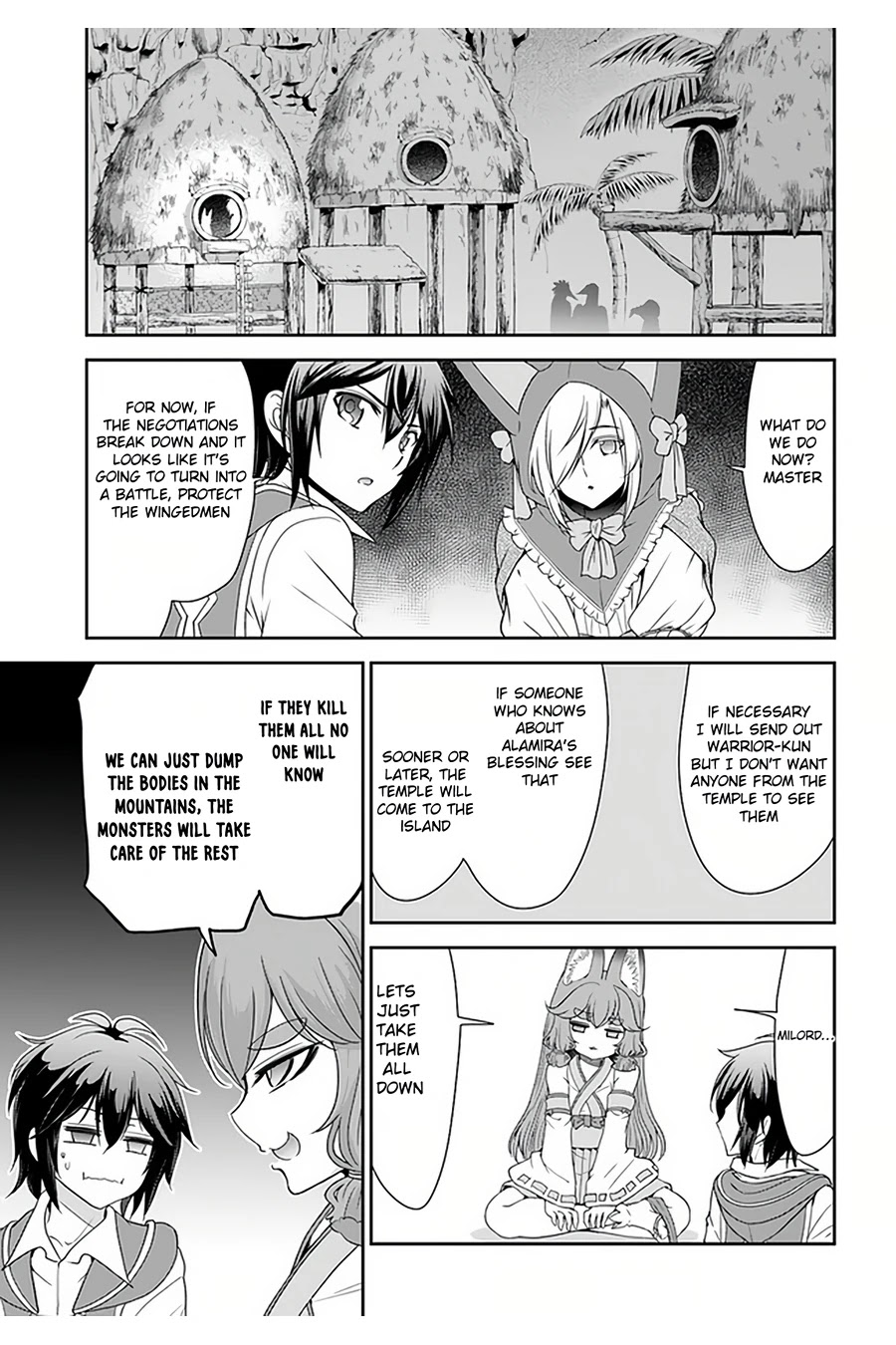 With Single Palm Founding a Pioneering Village a in Another World - Live With The Married Girls in Uninhabited Island Life ~ Chapter 29 page 12 - Chapter 29