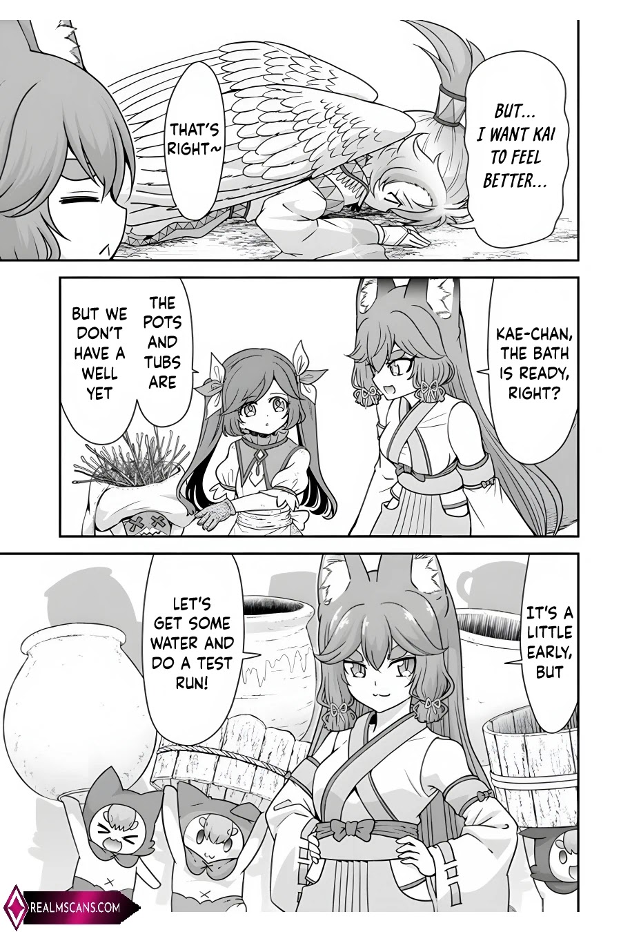 With Single Palm Founding a Pioneering Village a in Another World - Live With The Married Girls in Uninhabited Island Life ~ Chapter 33 page 10 - Chapter 33