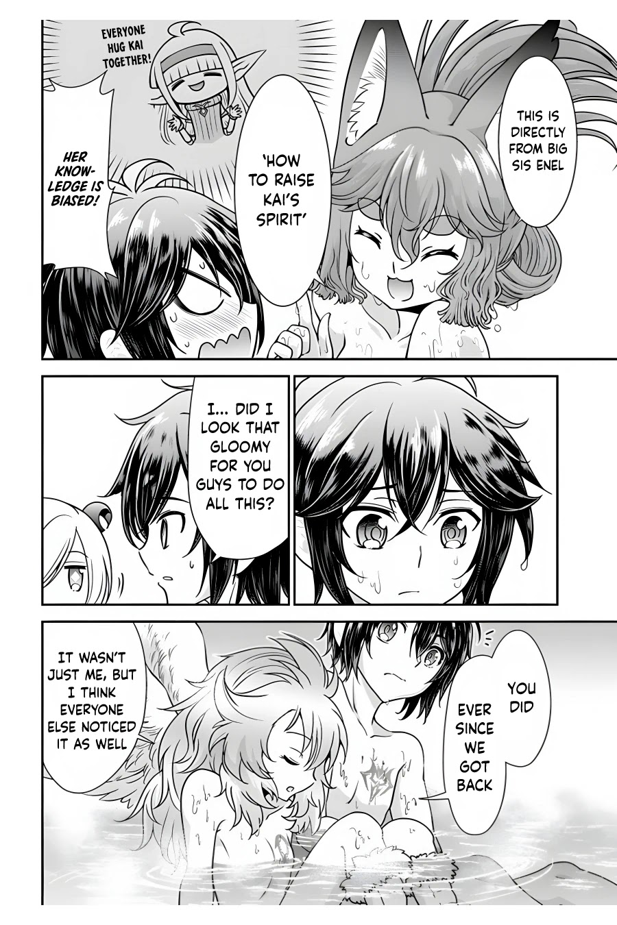 With Single Palm Founding a Pioneering Village a in Another World - Live With The Married Girls in Uninhabited Island Life ~ Chapter 33 page 22 - Chapter 33