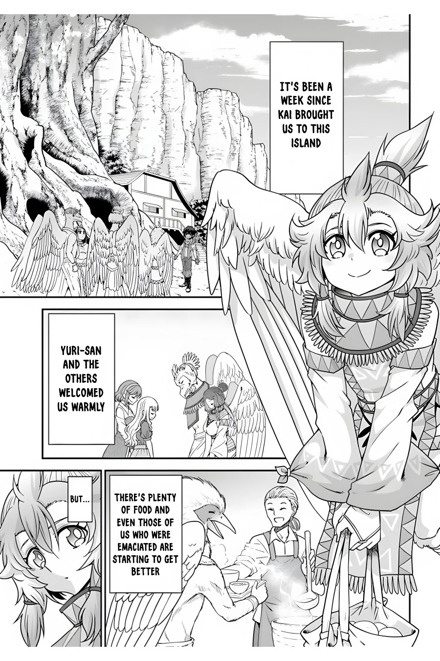 With Single Palm Founding a Pioneering Village a in Another World - Live With The Married Girls in Uninhabited Island Life ~ Chapter 33 page 4 - Chapter 33