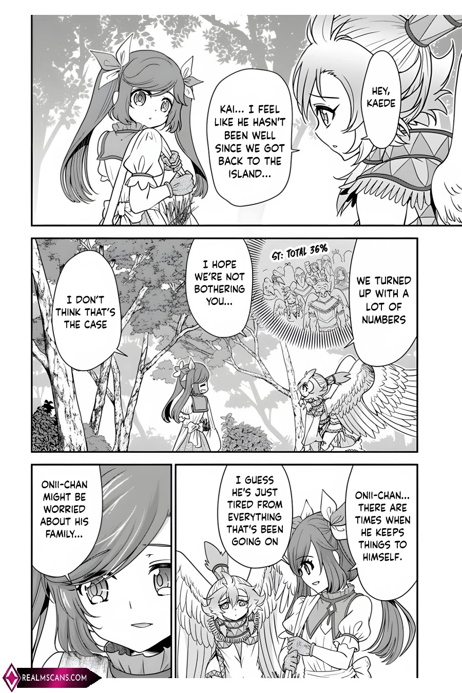 With Single Palm Founding a Pioneering Village a in Another World - Live With The Married Girls in Uninhabited Island Life ~ Chapter 33 page 7 - Chapter 33