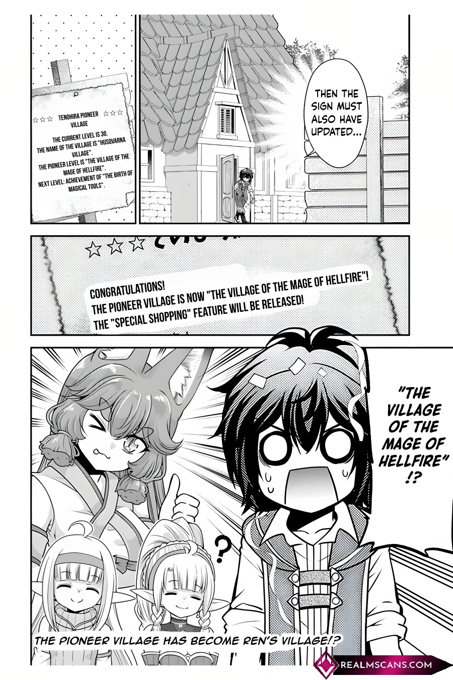 With Single Palm Founding a Pioneering Village a in Another World - Live With The Married Girls in Uninhabited Island Life ~ Chapter 34 page 25 - Chapter 34
