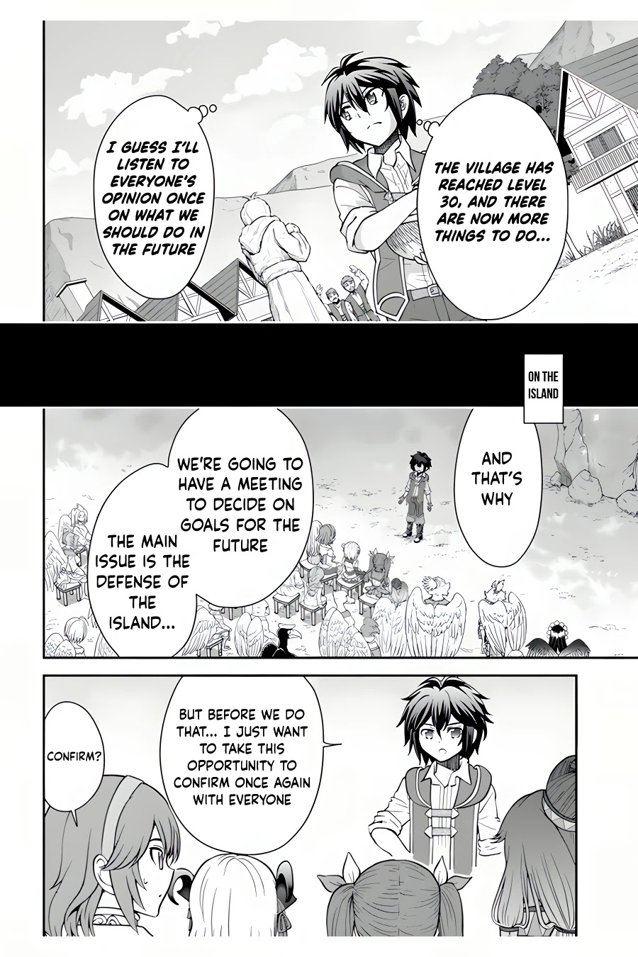 With Single Palm Founding a Pioneering Village a in Another World - Live With The Married Girls in Uninhabited Island Life ~ Chapter 35 page 11 - Chapter 35