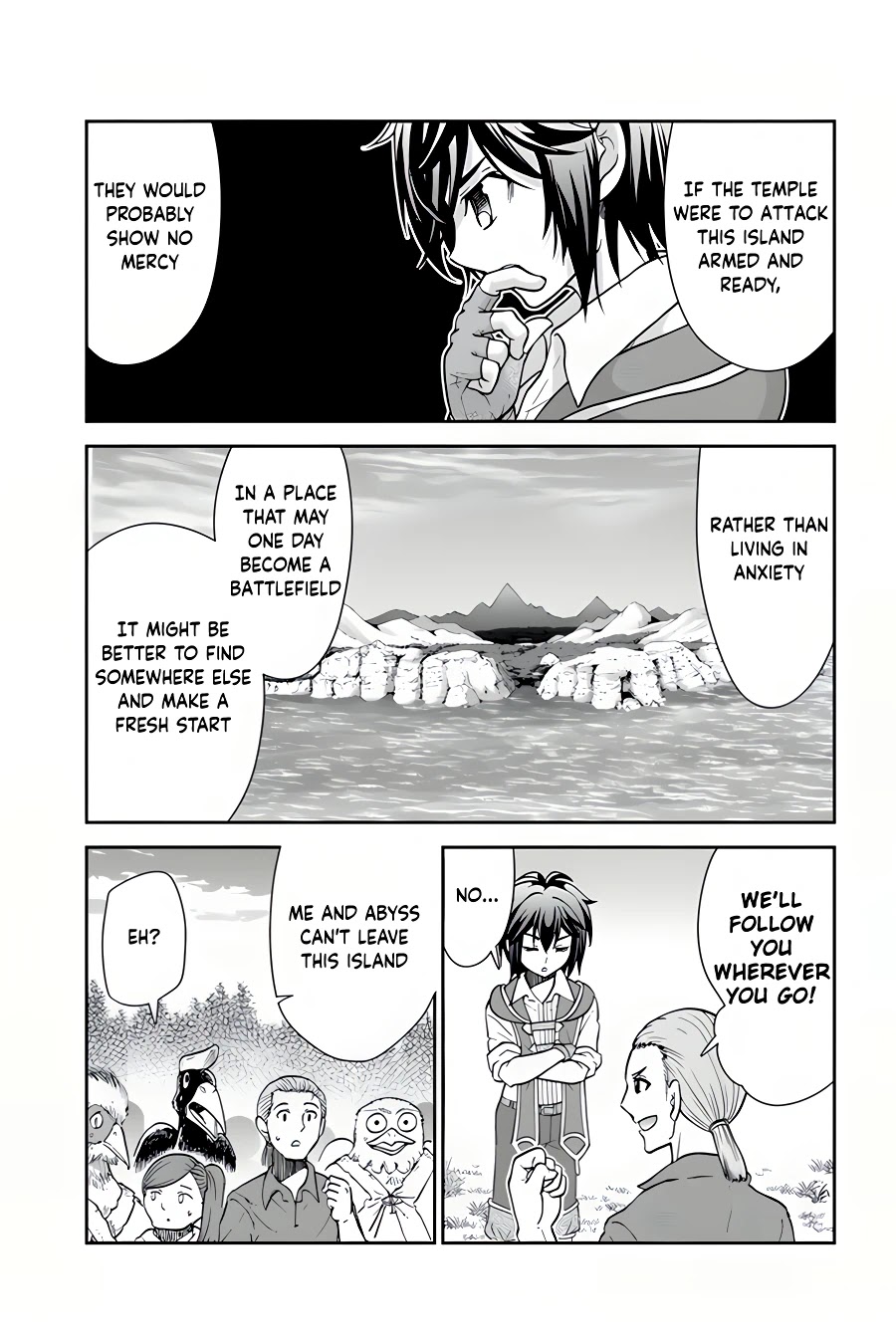 With Single Palm Founding a Pioneering Village a in Another World - Live With The Married Girls in Uninhabited Island Life ~ Chapter 35 page 12 - Chapter 35