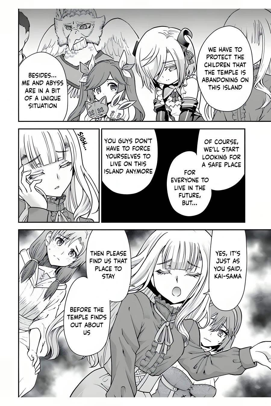 With Single Palm Founding a Pioneering Village a in Another World - Live With The Married Girls in Uninhabited Island Life ~ Chapter 35 page 13 - Chapter 35