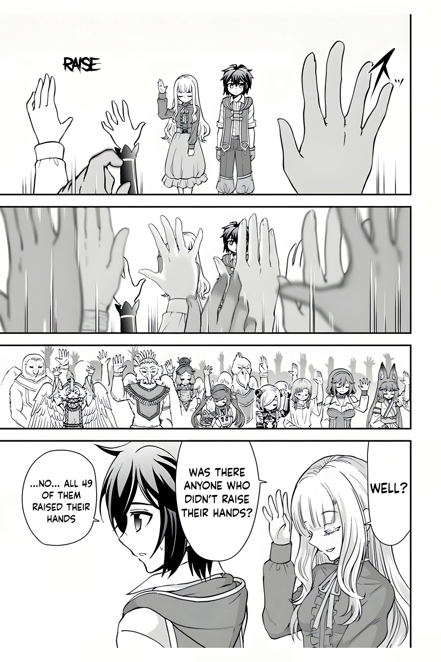 With Single Palm Founding a Pioneering Village a in Another World - Live With The Married Girls in Uninhabited Island Life ~ Chapter 35 page 16 - Chapter 35
