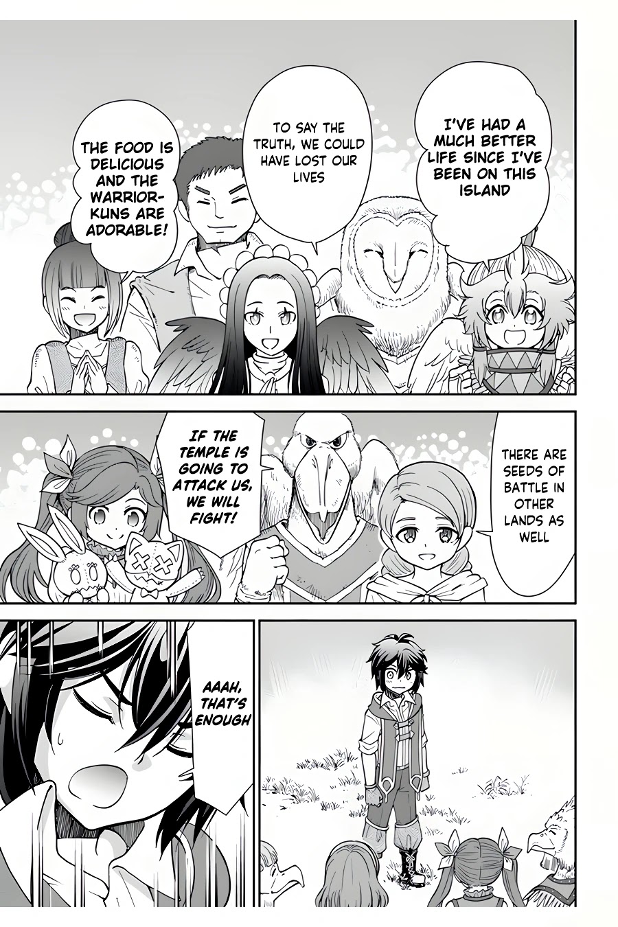 With Single Palm Founding a Pioneering Village a in Another World - Live With The Married Girls in Uninhabited Island Life ~ Chapter 35 page 18 - Chapter 35