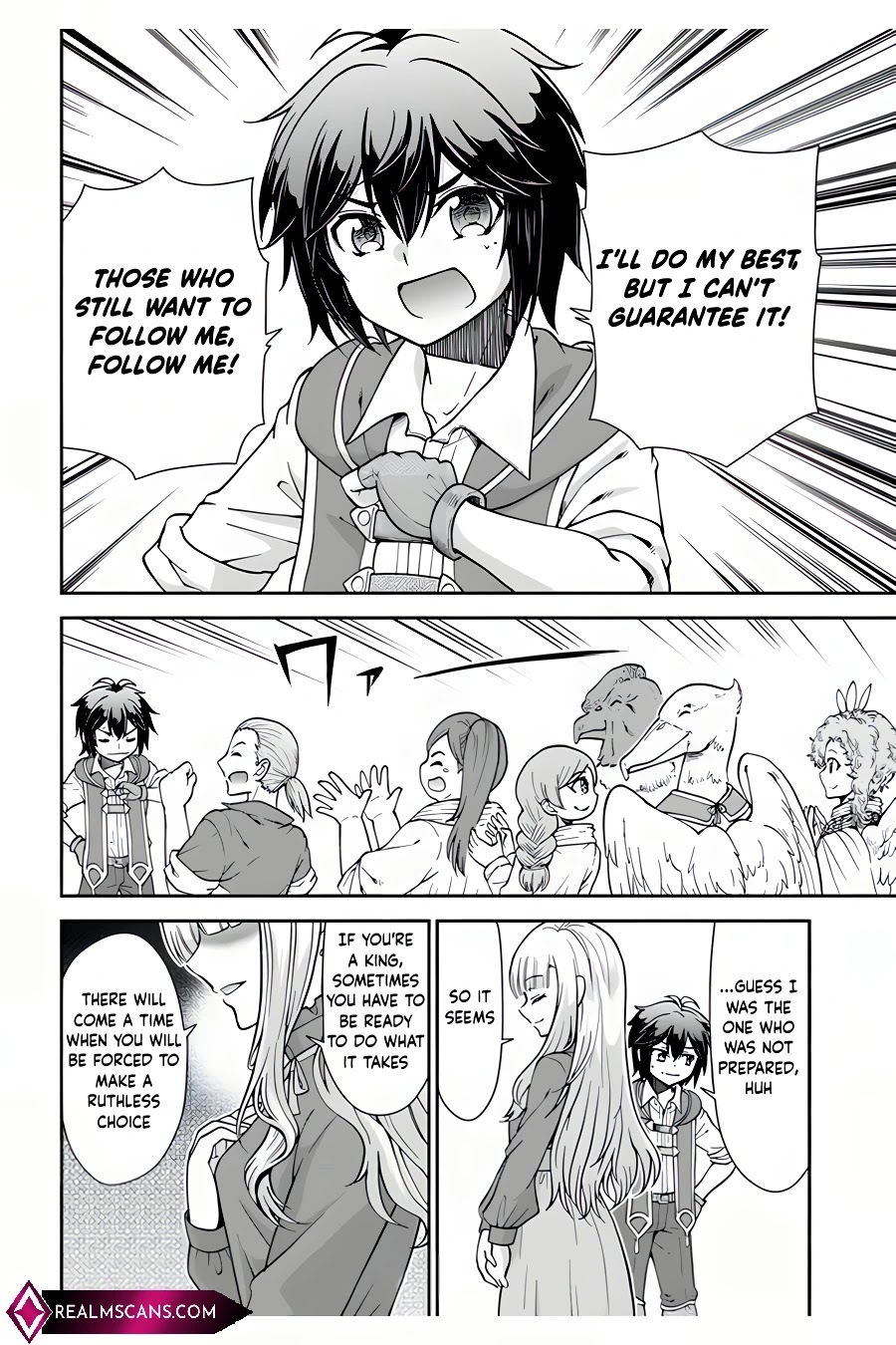 With Single Palm Founding a Pioneering Village a in Another World - Live With The Married Girls in Uninhabited Island Life ~ Chapter 35 page 19 - Chapter 35
