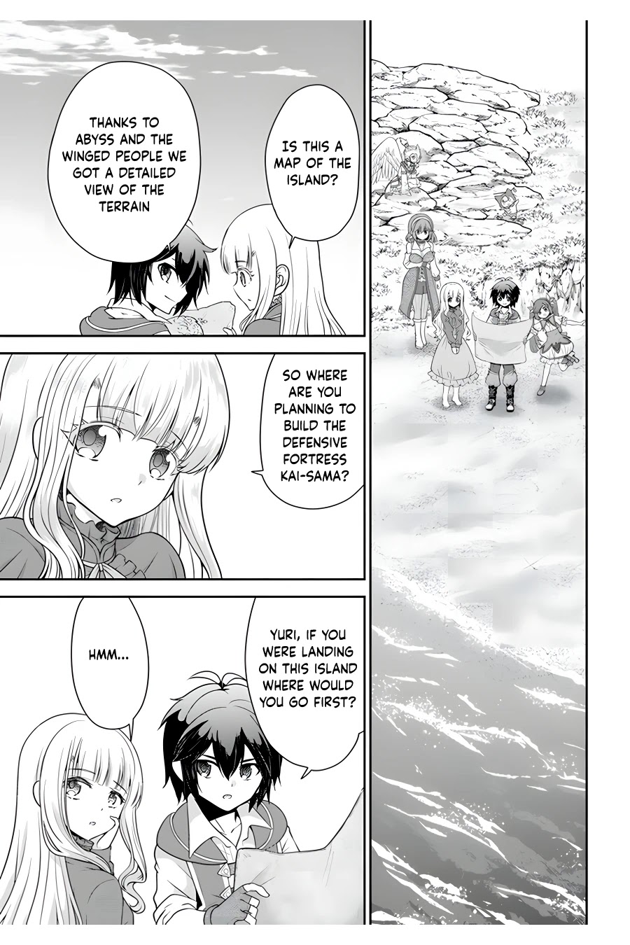 With Single Palm Founding a Pioneering Village a in Another World - Live With The Married Girls in Uninhabited Island Life ~ Chapter 36 page 12 - Chapter 36