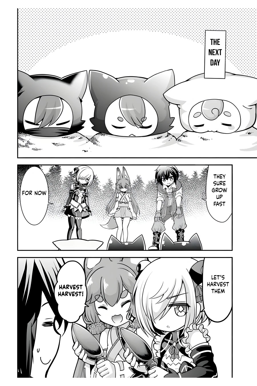 With Single Palm Founding a Pioneering Village a in Another World - Live With The Married Girls in Uninhabited Island Life ~ Chapter 36 page 19 - Chapter 36