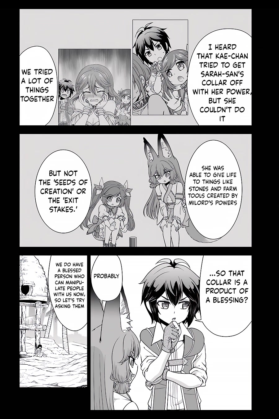 With Single Palm Founding a Pioneering Village a in Another World - Live With The Married Girls in Uninhabited Island Life ~ Chapter 37 page 11 - Chapter 37