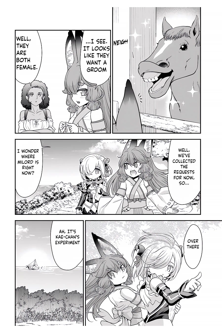 With Single Palm Founding a Pioneering Village a in Another World - Live With The Married Girls in Uninhabited Island Life ~ Chapter 37 page 19 - Chapter 37