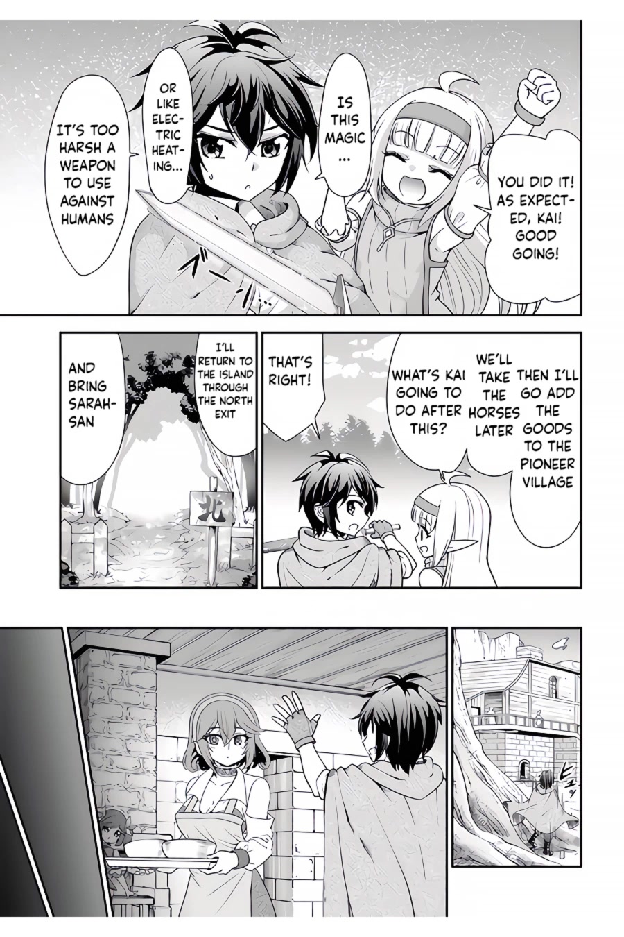 With Single Palm Founding a Pioneering Village a in Another World - Live With The Married Girls in Uninhabited Island Life ~ Chapter 38 page 18 - Chapter 38