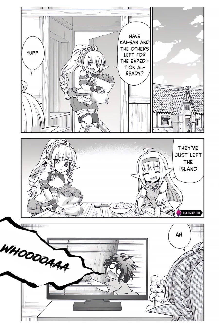 With Single Palm Founding a Pioneering Village a in Another World - Live With The Married Girls in Uninhabited Island Life ~ Chapter 38 page 2 - Chapter 38