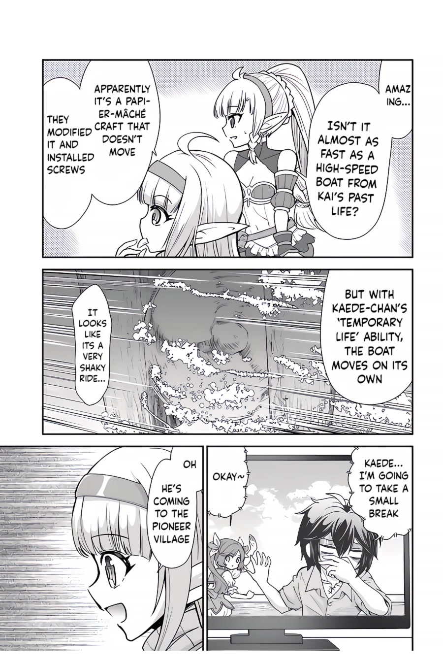 With Single Palm Founding a Pioneering Village a in Another World - Live With The Married Girls in Uninhabited Island Life ~ Chapter 38 page 4 - Chapter 38