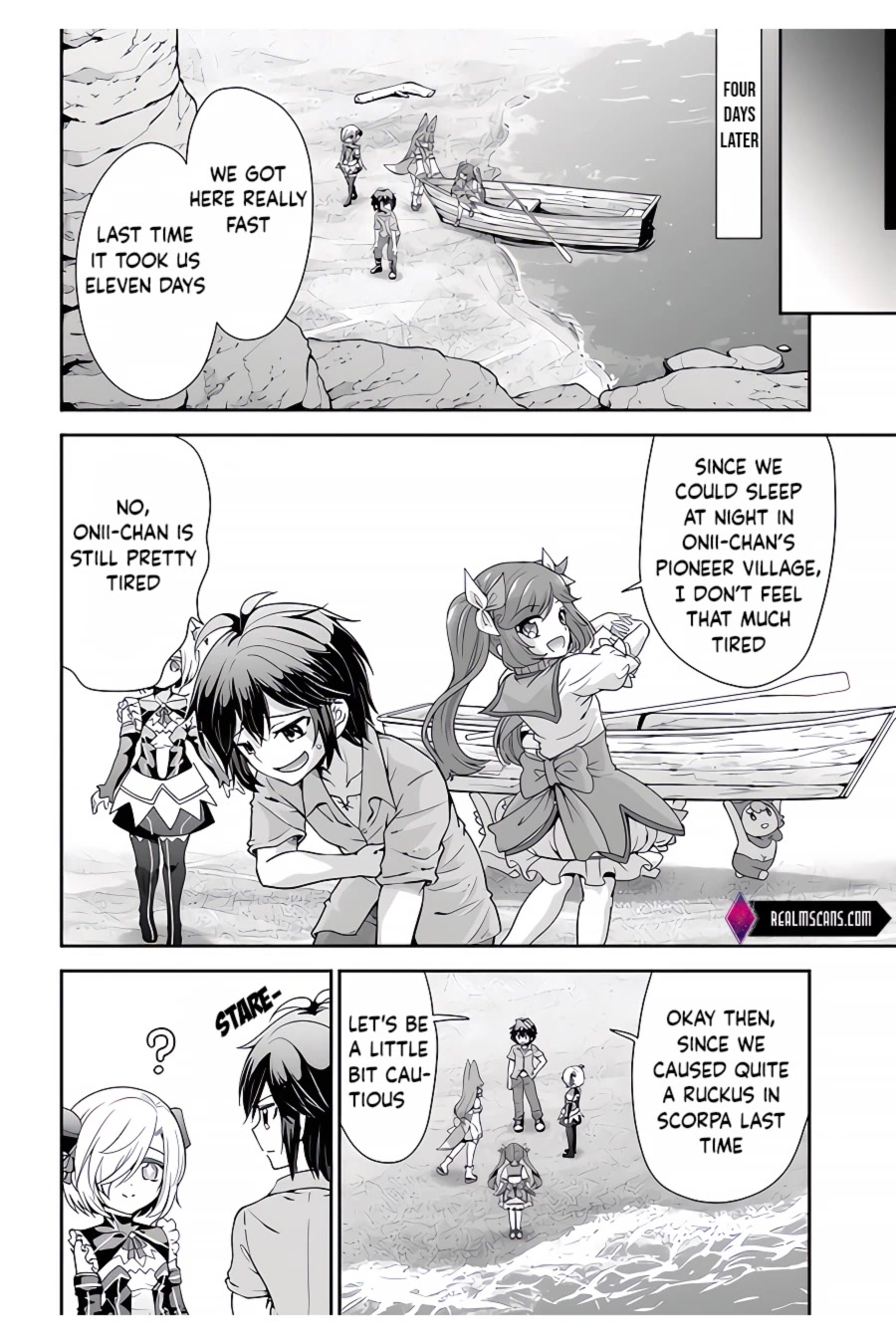 With Single Palm Founding a Pioneering Village a in Another World - Live With The Married Girls in Uninhabited Island Life ~ Chapter 38 page 7 - Chapter 38