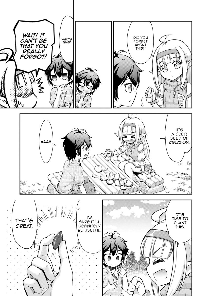 With Single Palm Founding a Pioneering Village a in Another World - Live With The Married Girls in Uninhabited Island Life ~ Chapter 4 page 10 - Chapter 4: First Friend!!
