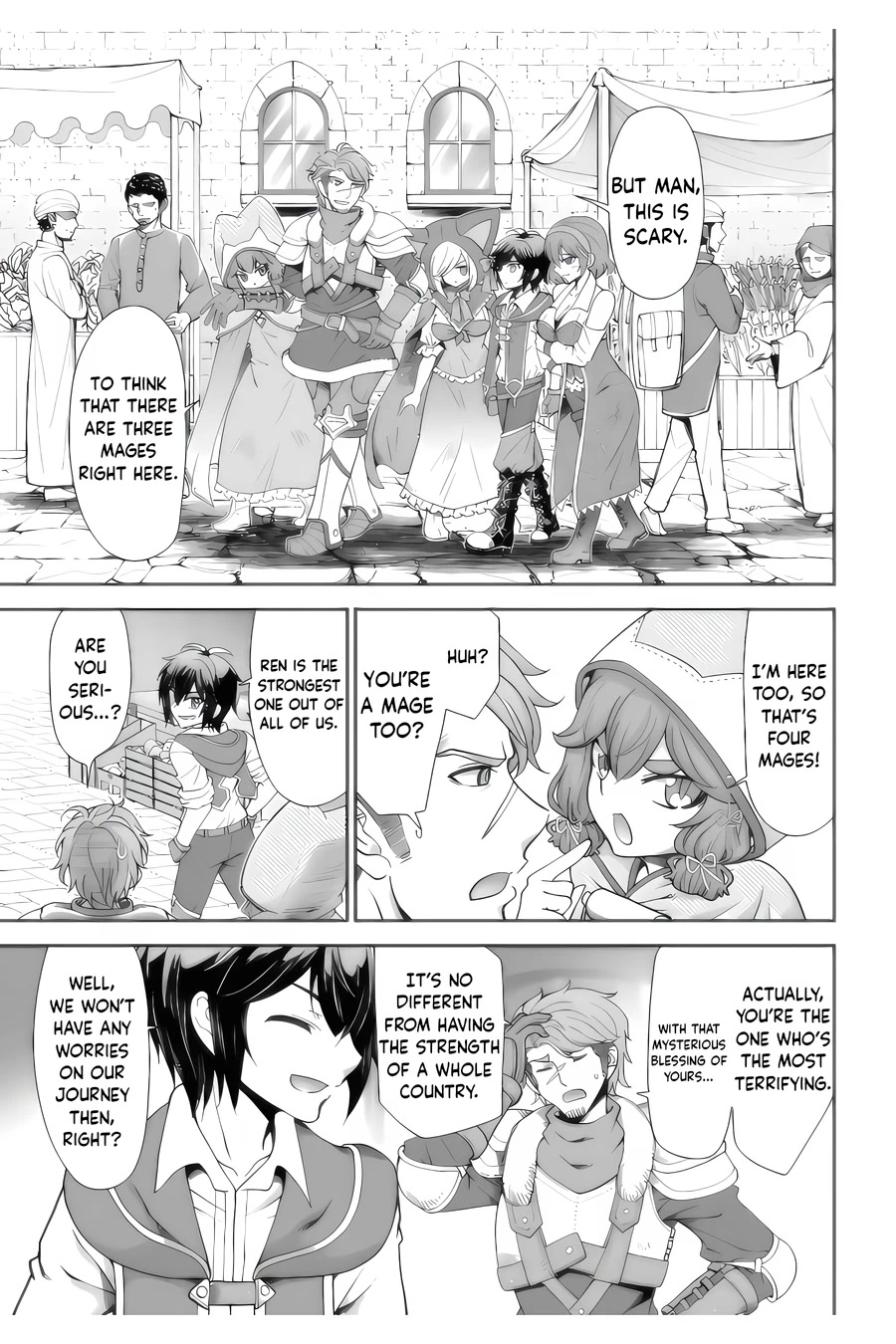 With Single Palm Founding a Pioneering Village a in Another World - Live With The Married Girls in Uninhabited Island Life ~ Chapter 40 page 4 - Chapter 40