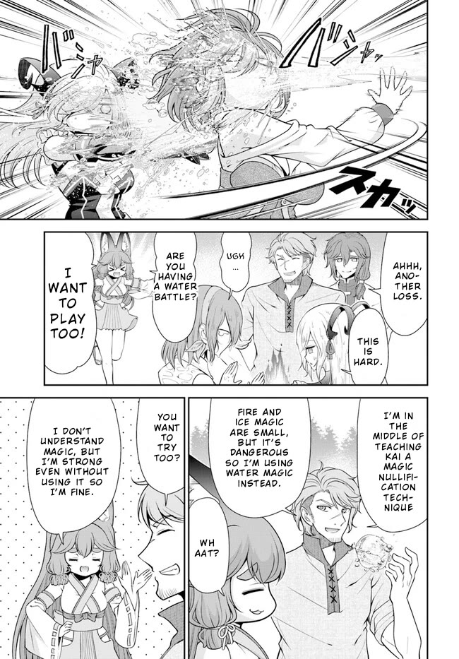 With Single Palm Founding a Pioneering Village a in Another World - Live With The Married Girls in Uninhabited Island Life ~ Chapter 46 page 4 - Chapter 46