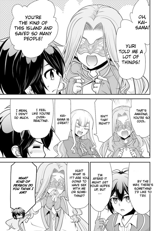 With Single Palm Founding a Pioneering Village a in Another World - Live With The Married Girls in Uninhabited Island Life ~ Chapter 48 page 12 - Chapter 48