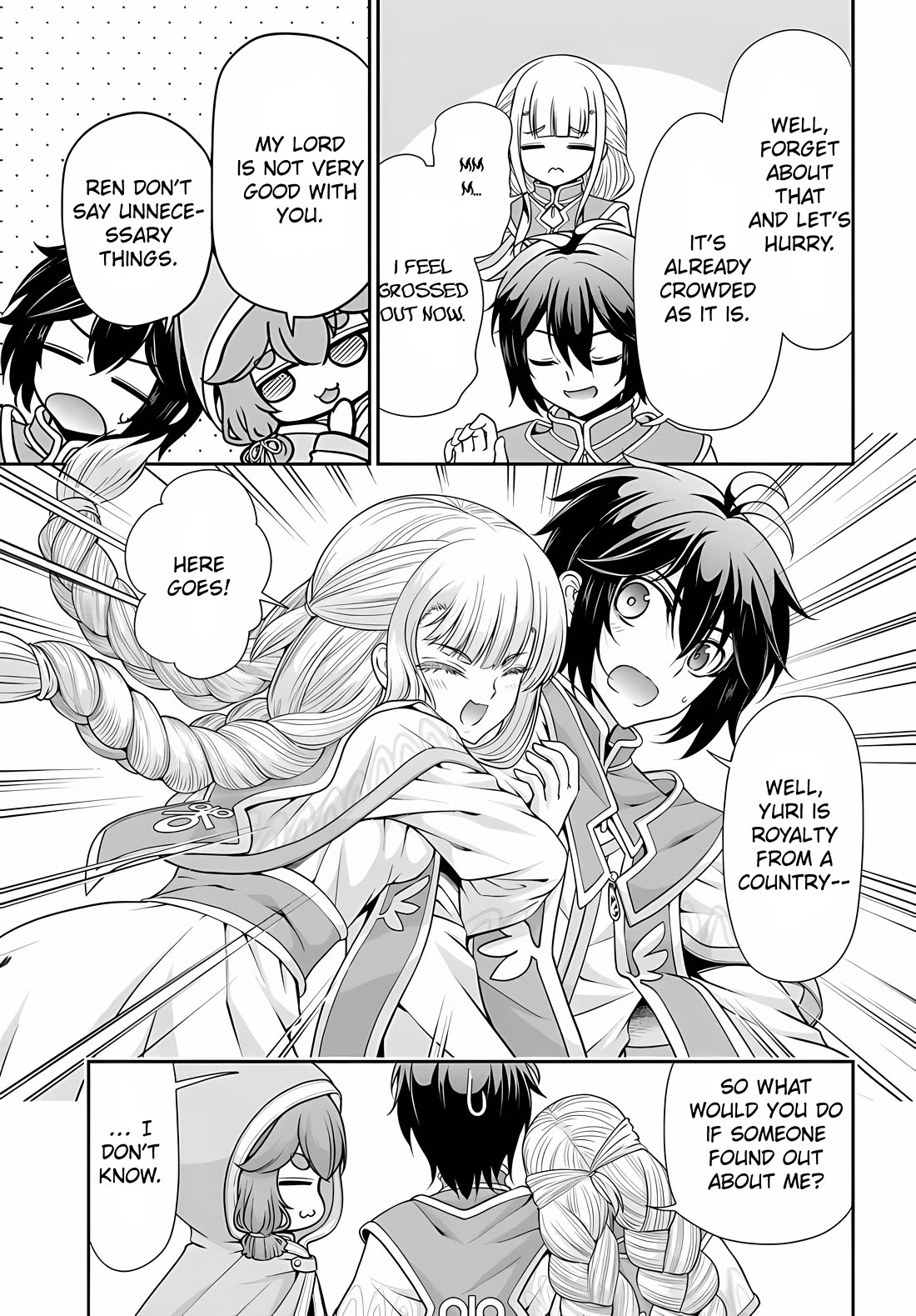 With Single Palm Founding a Pioneering Village a in Another World - Live With The Married Girls in Uninhabited Island Life ~ Chapter 50 page 12 - Chapter 50