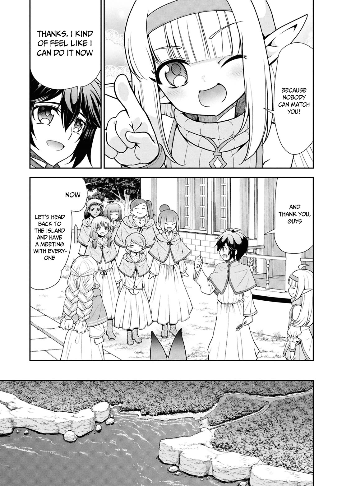 With Single Palm Founding a Pioneering Village a in Another World - Live With The Married Girls in Uninhabited Island Life ~ Chapter 52 page 14 - Chapter 52