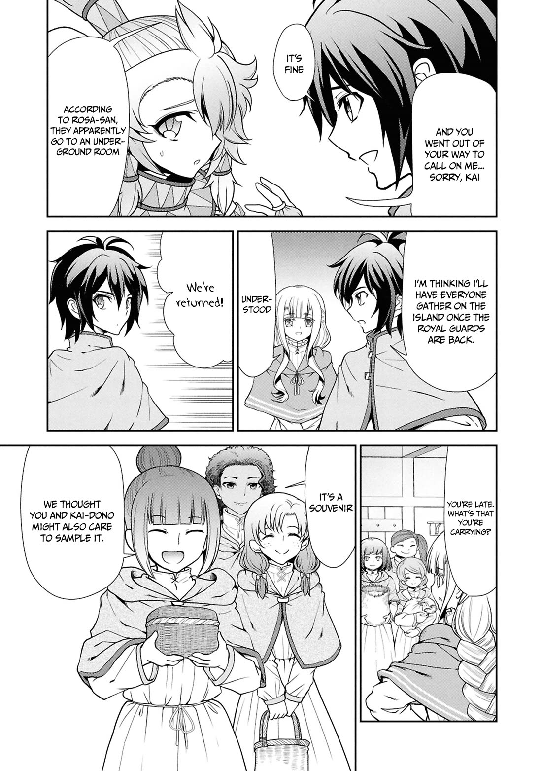 With Single Palm Founding a Pioneering Village a in Another World - Live With The Married Girls in Uninhabited Island Life ~ Chapter 52 page 8 - Chapter 52