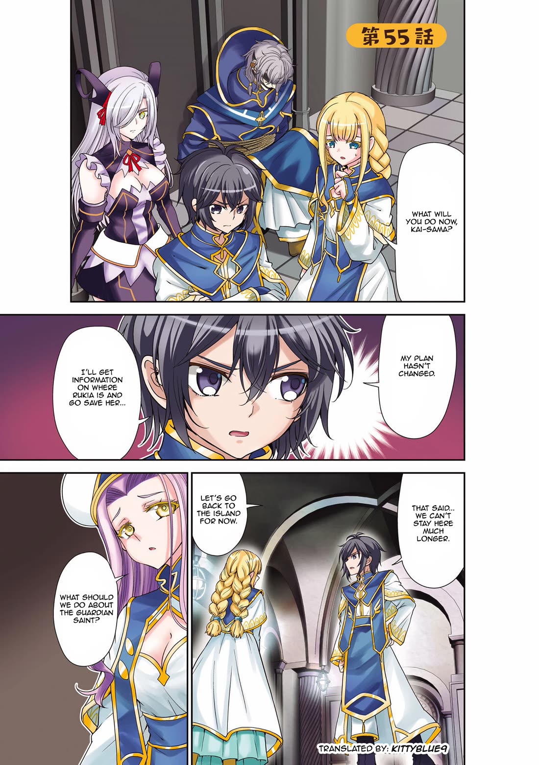 With Single Palm Founding a Pioneering Village a in Another World - Live With The Married Girls in Uninhabited Island Life ~ Chapter 55 page 1 - Chapter 55