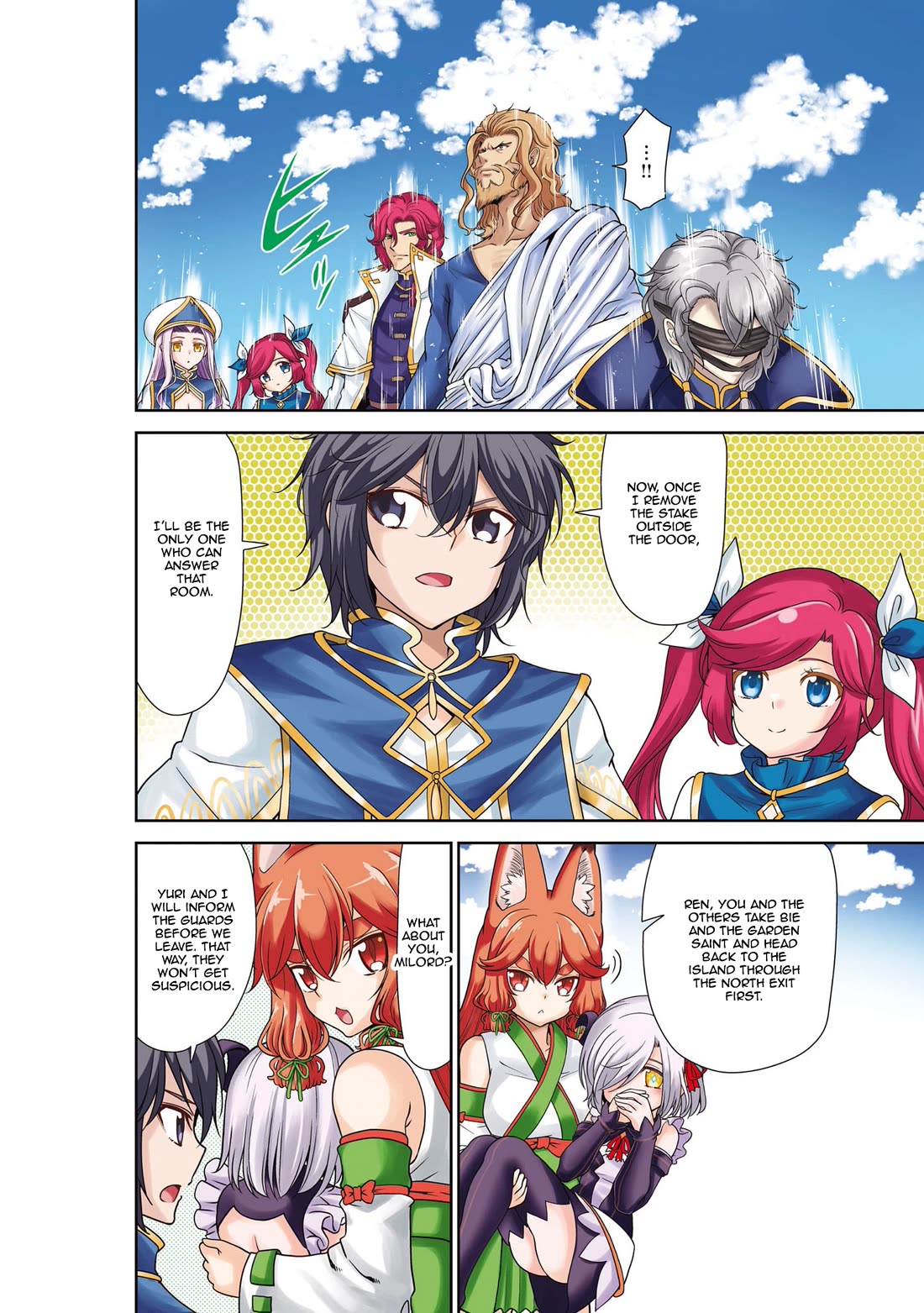 With Single Palm Founding a Pioneering Village a in Another World - Live With The Married Girls in Uninhabited Island Life ~ Chapter 55 page 3 - Chapter 55