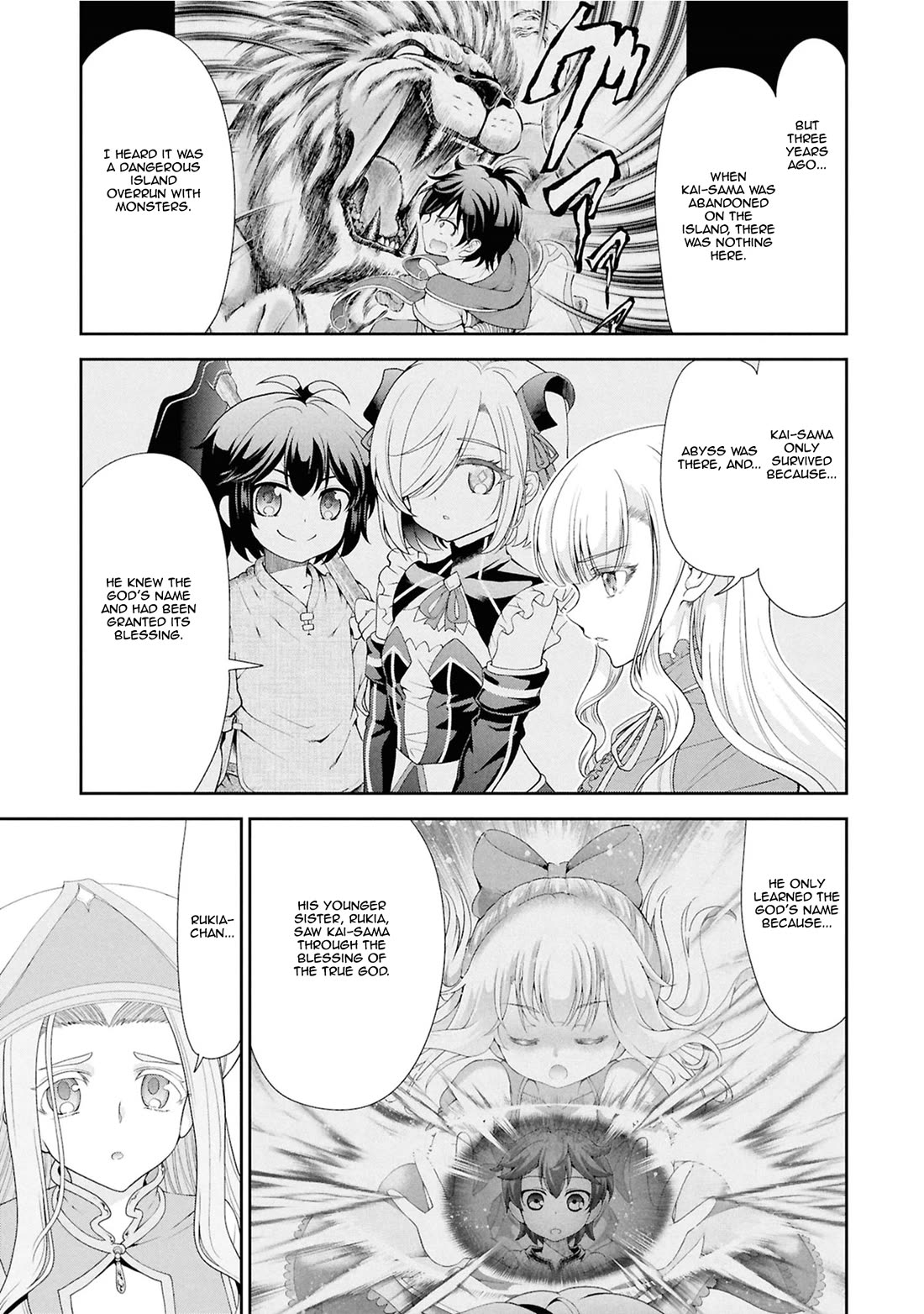 With Single Palm Founding a Pioneering Village a in Another World - Live With The Married Girls in Uninhabited Island Life ~ Chapter 56 page 11 - Chapter 56