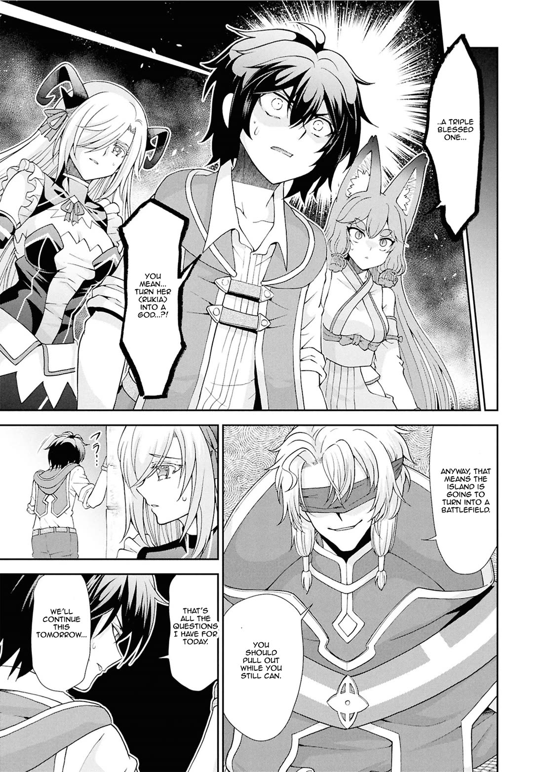 With Single Palm Founding a Pioneering Village a in Another World - Live With The Married Girls in Uninhabited Island Life ~ Chapter 56 page 15 - Chapter 56