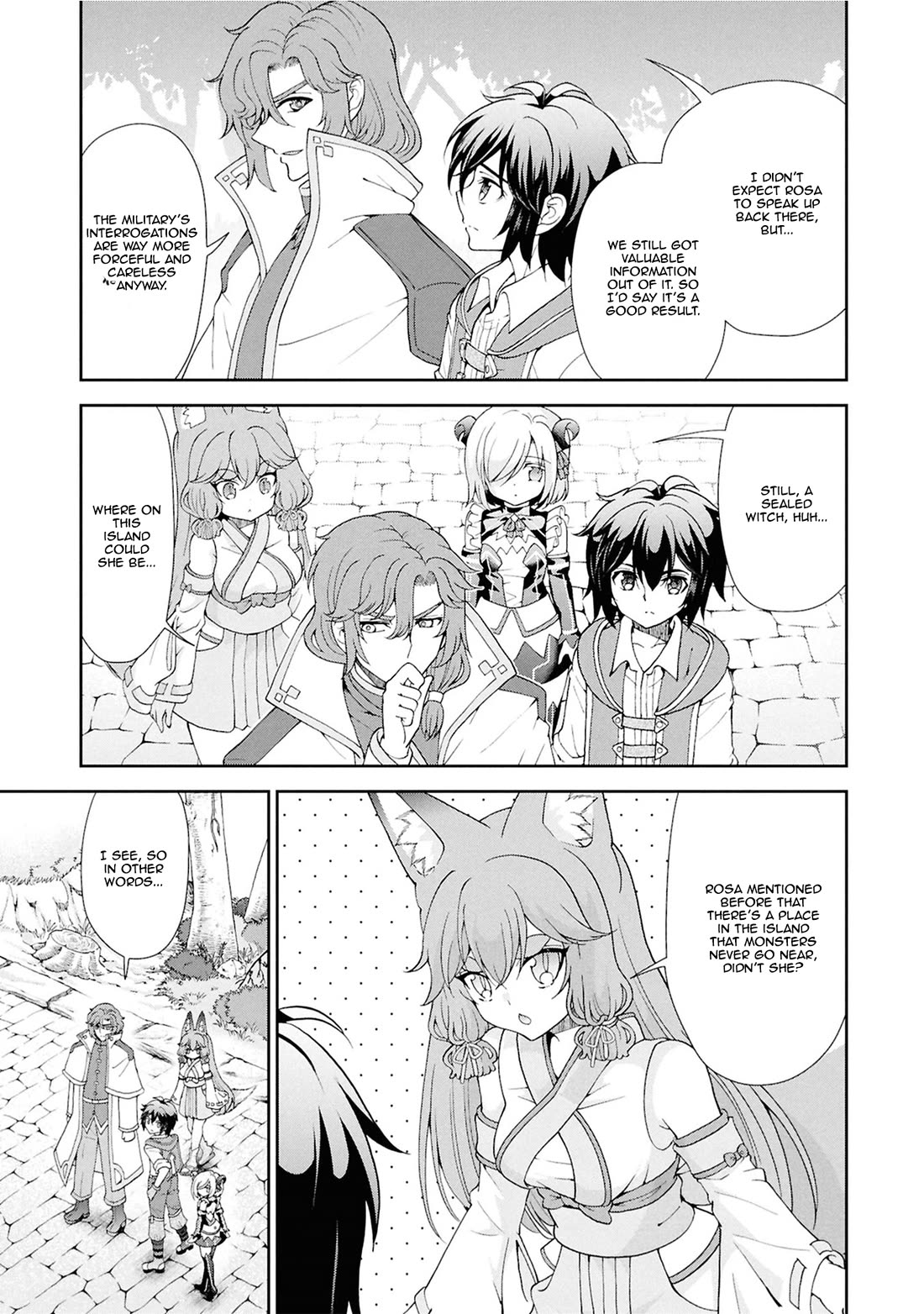 With Single Palm Founding a Pioneering Village a in Another World - Live With The Married Girls in Uninhabited Island Life ~ Chapter 56 page 17 - Chapter 56